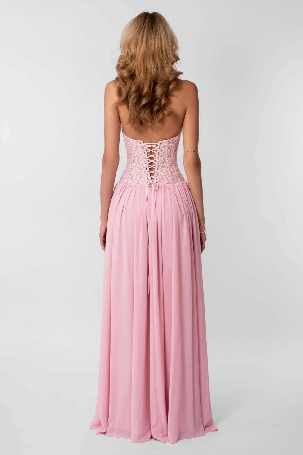 Mathilde Robe Longue — Rose - Rose