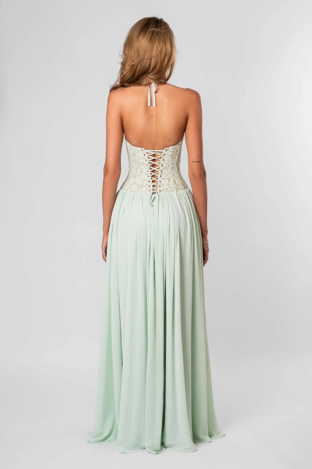 Mathilde Robe Longue — Vert - Vert