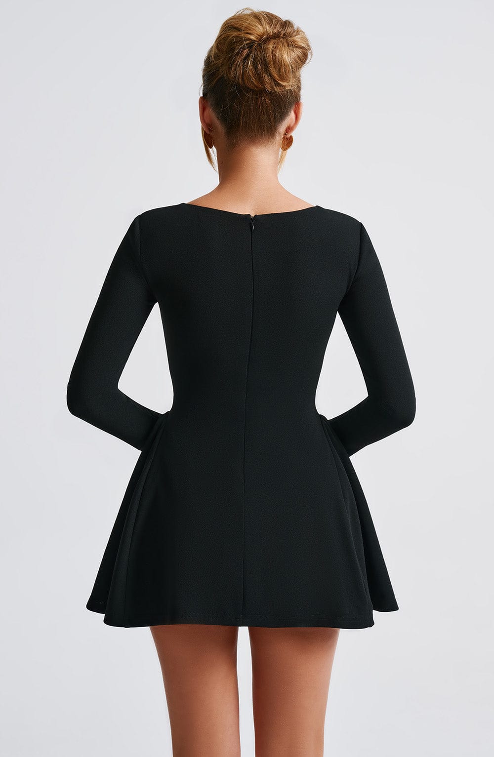 Robe courte Megan - Noir