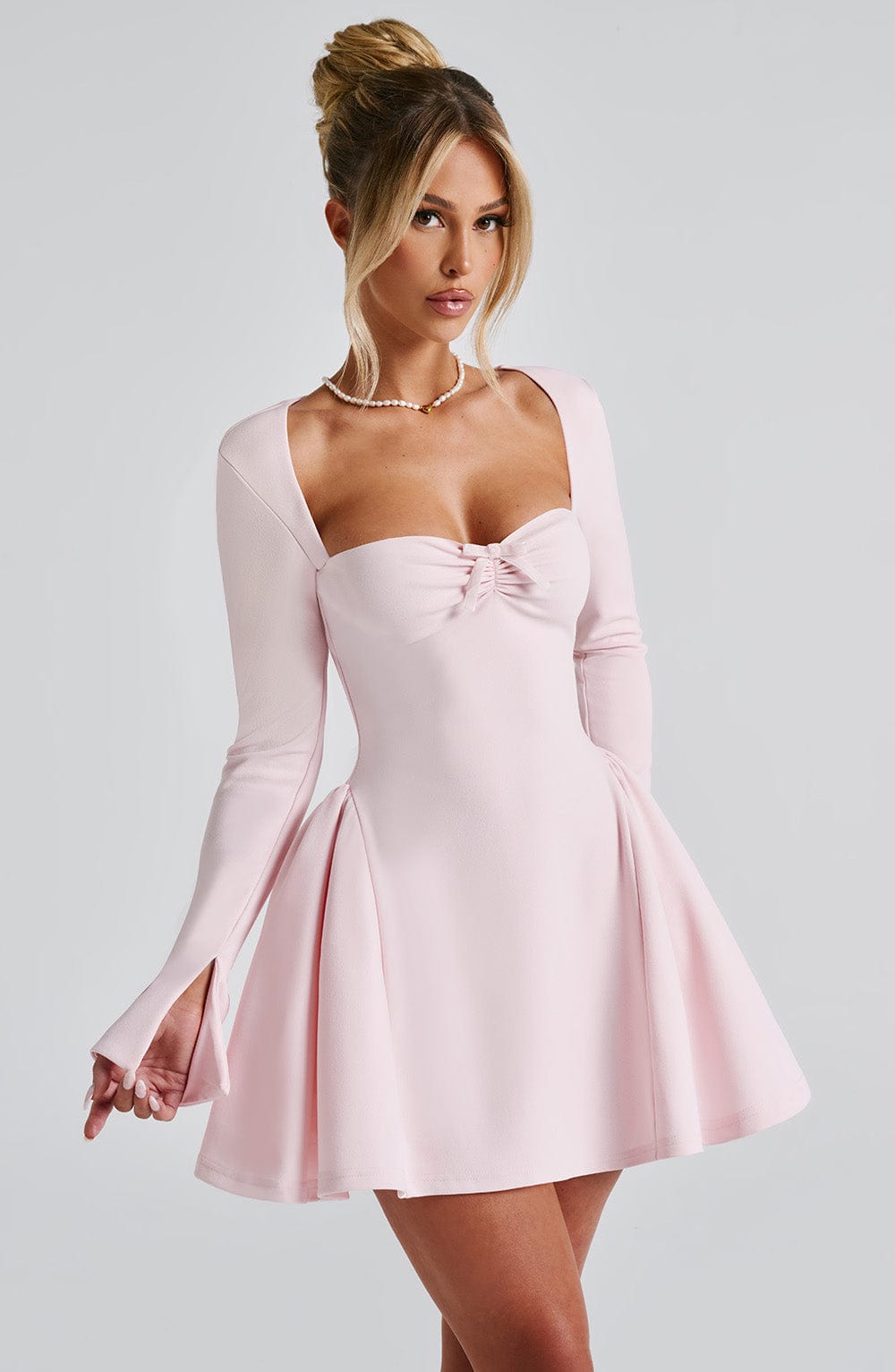 Robe courte Megan - Blush