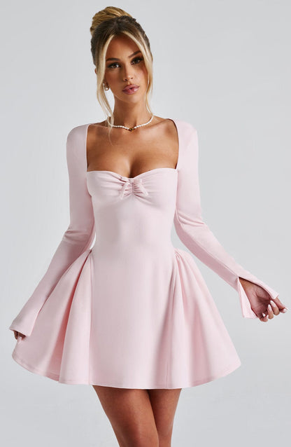 Robe courte Megan - Blush