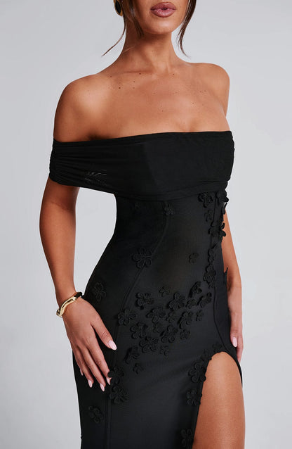 Robe longue Milani - Noir