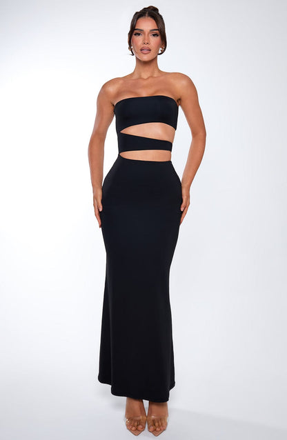 Milia Maxi Dress - Black