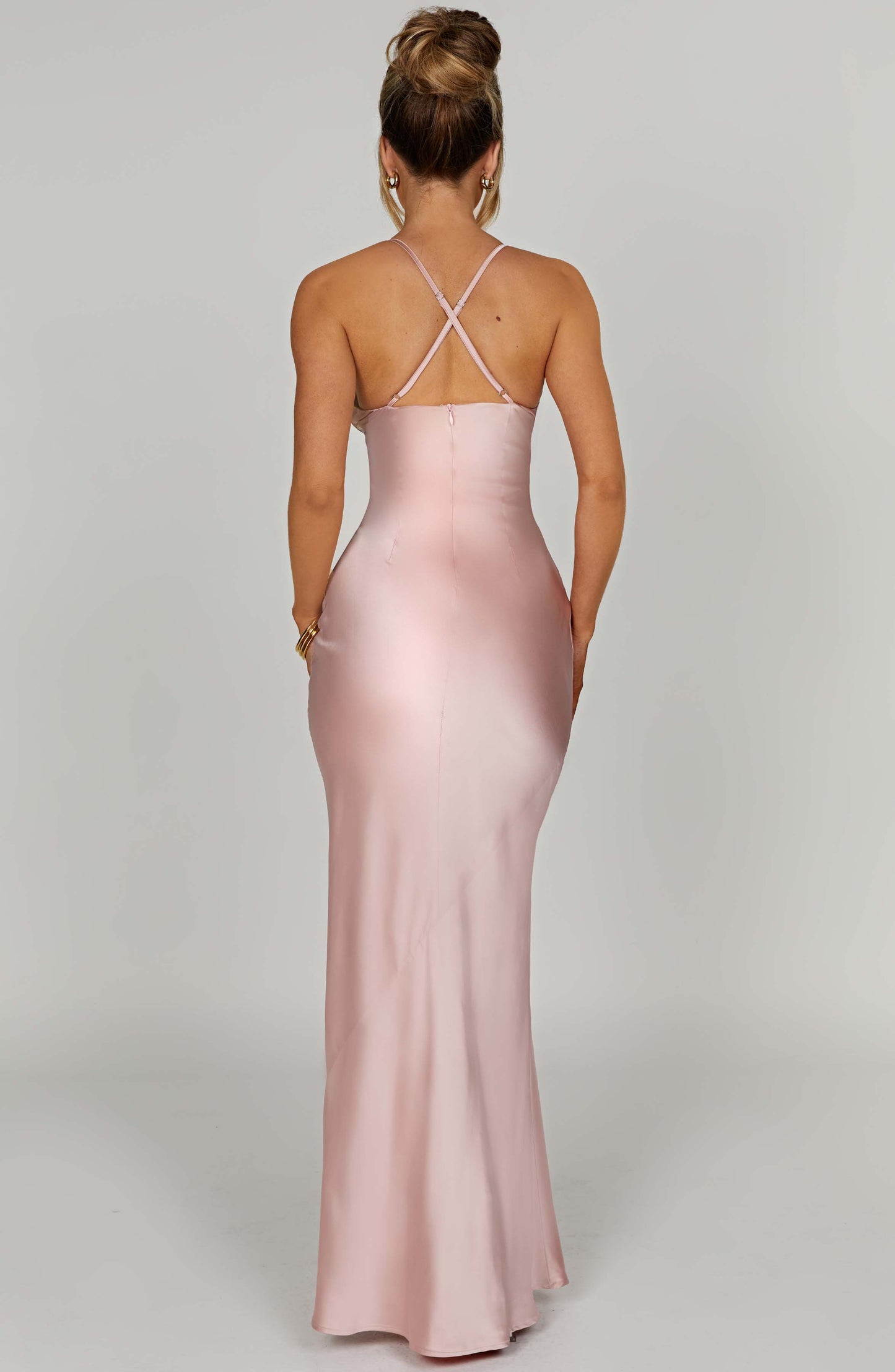 Robe longue Miriam - Blush