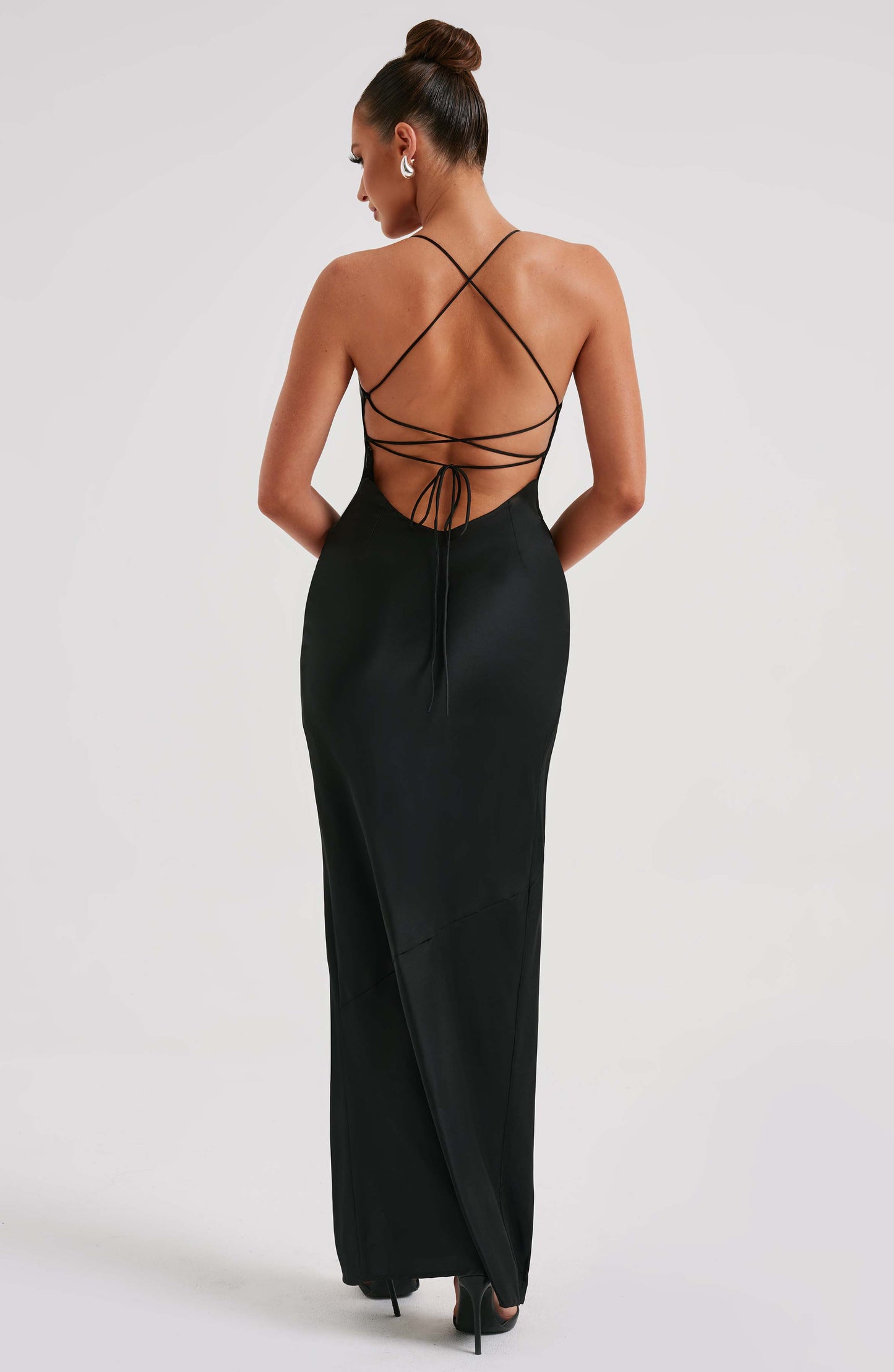 Robe longue Misha - Noir