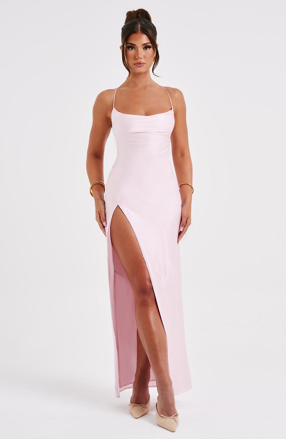 Robe longue Misha - Blush