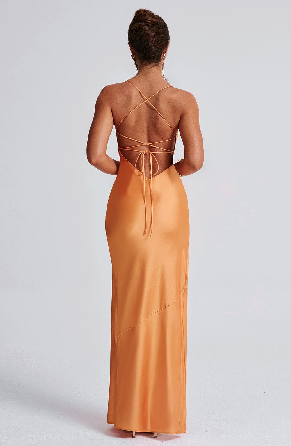 Robe longue Misha - Mandarine