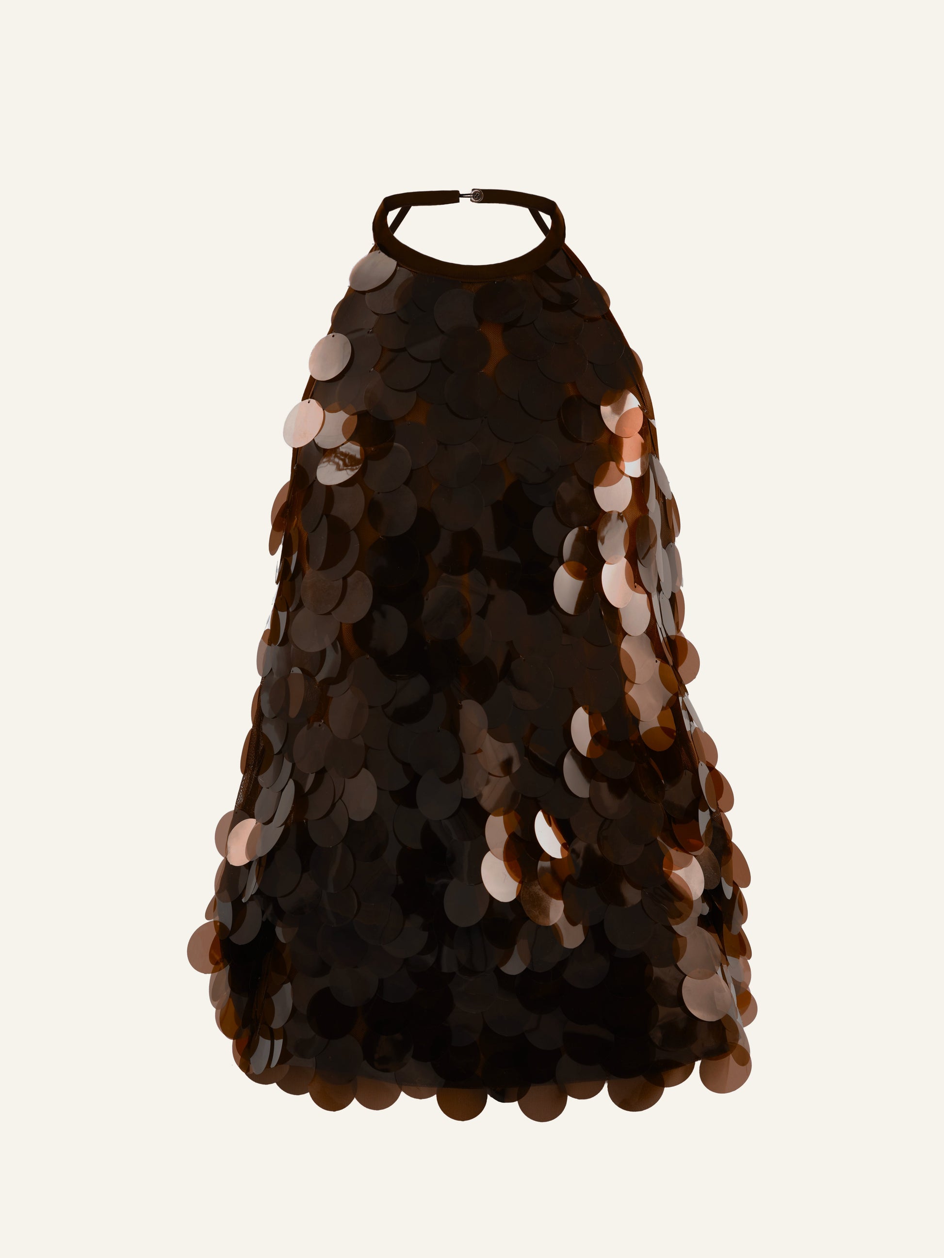 Ninon Robe Courte Brun