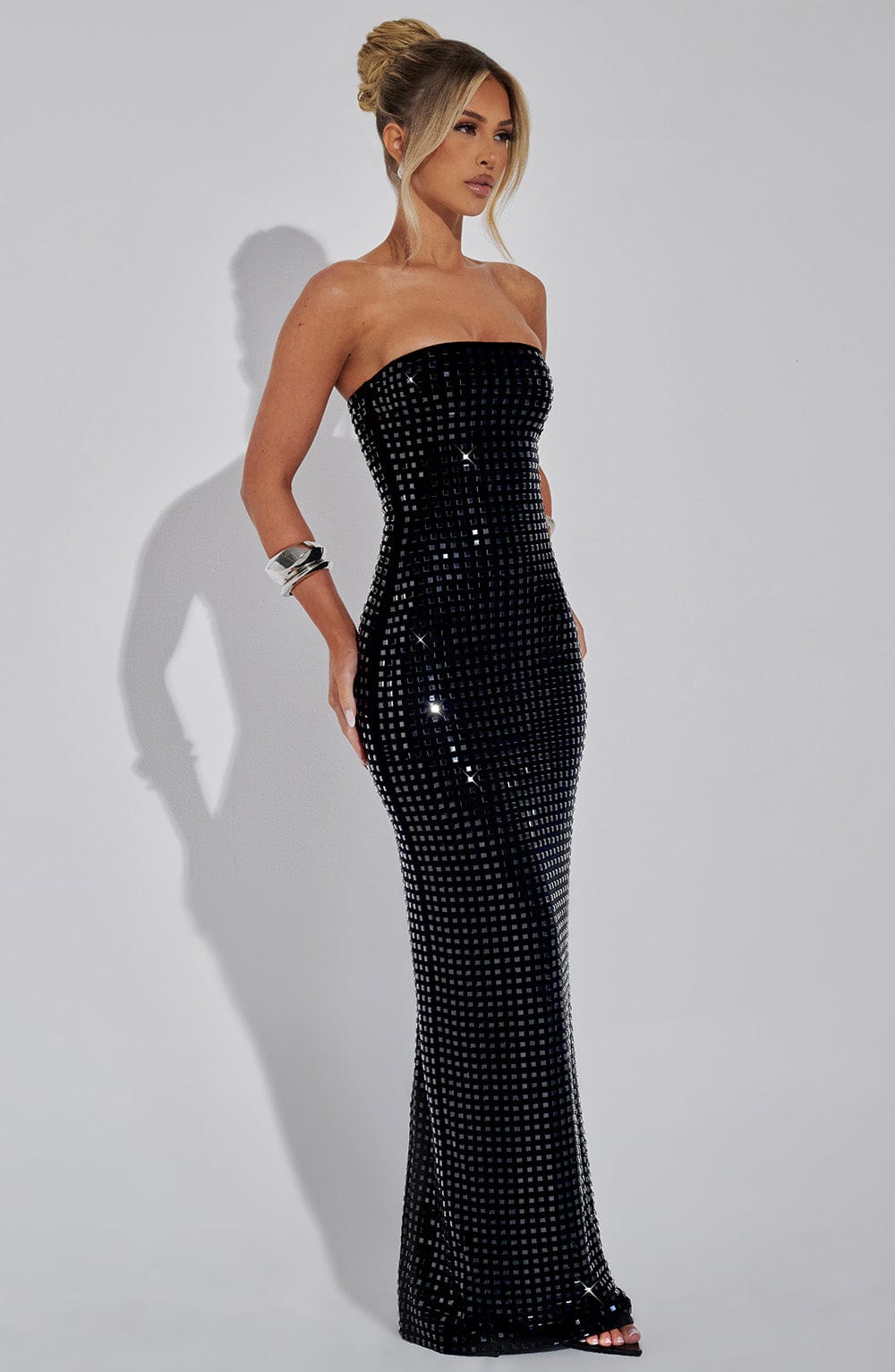 Robe longue Neriah - Noir