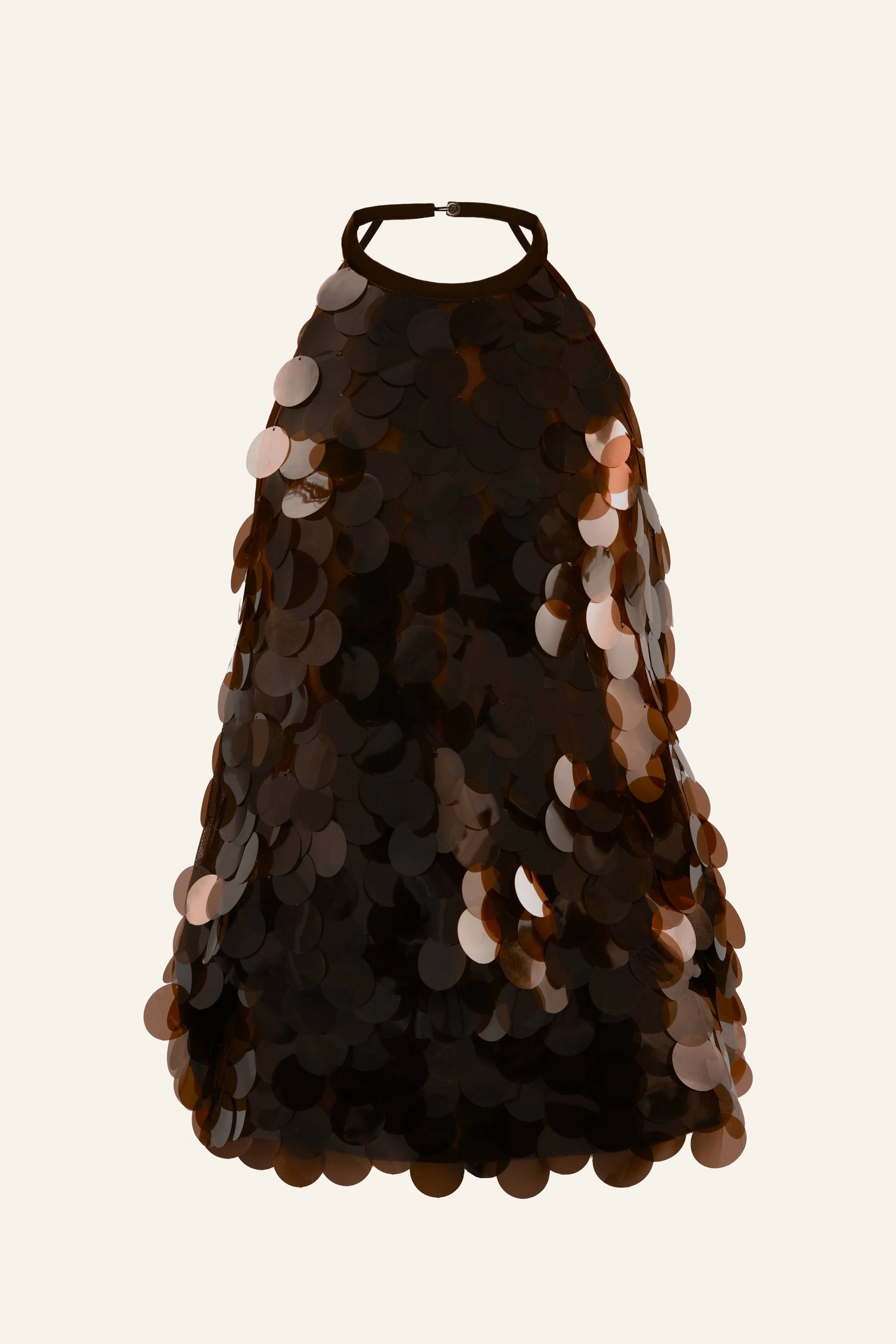 Ninon Robe Courte Brun
