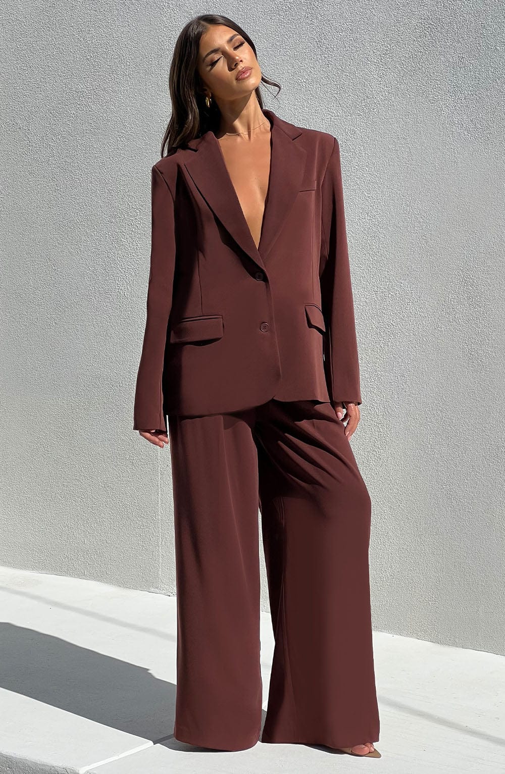 Pantalon Noa - Marron