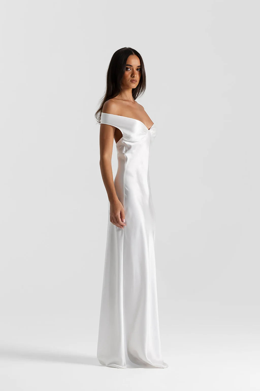 Ondine Robe Longue — Ivoire