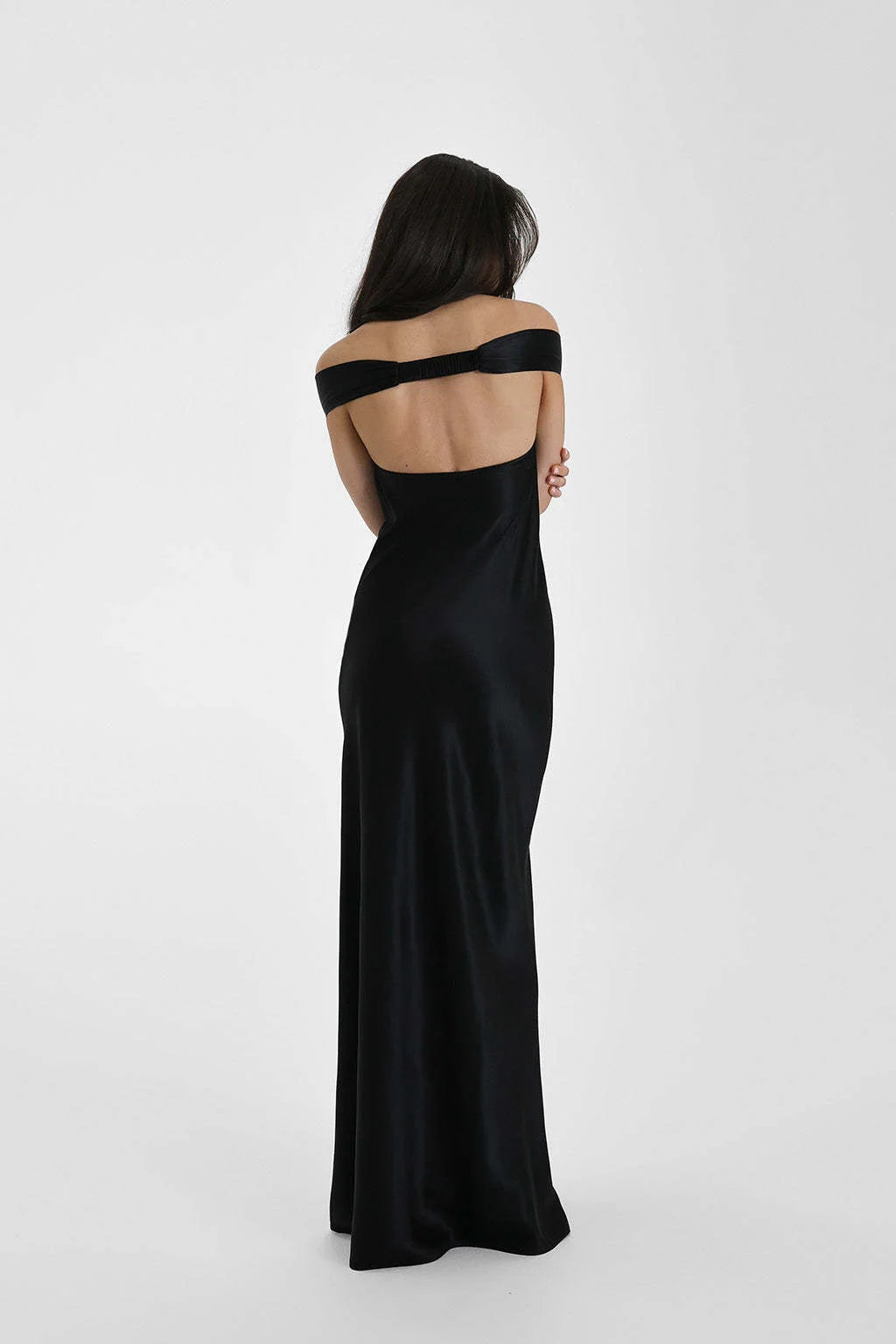 Ondine Robe Longue — Noir