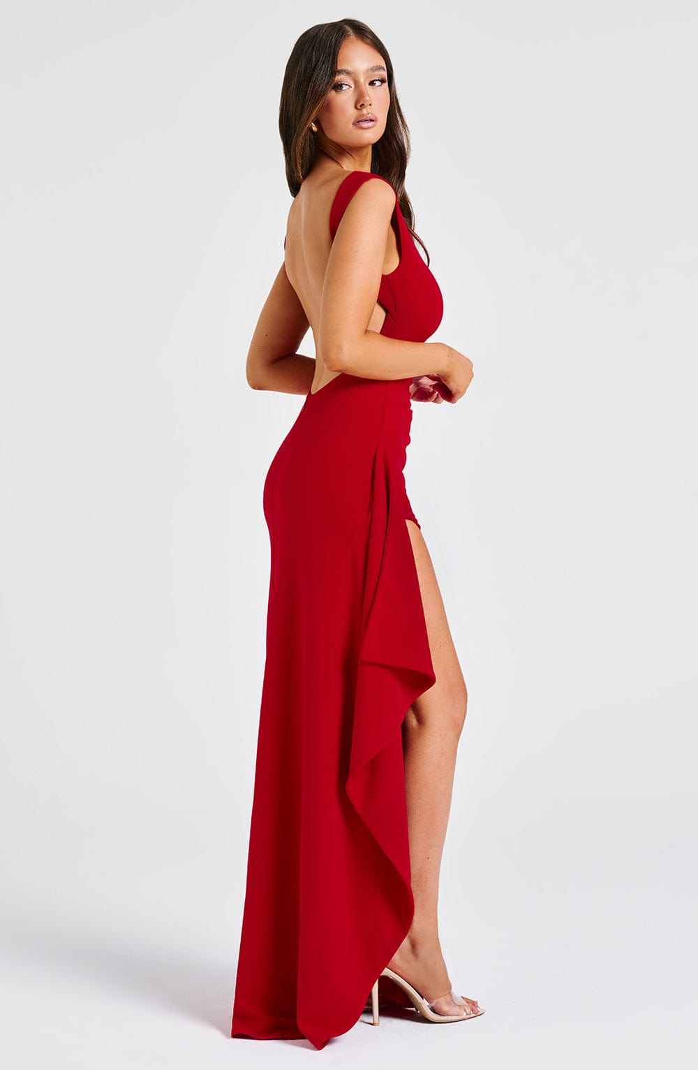 Robe longue Pandora - Rouge