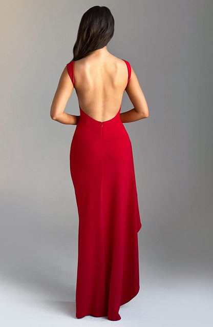 Robe longue Pandora - Rouge