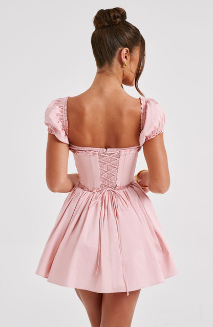 Penelope Mini Dress - Blush