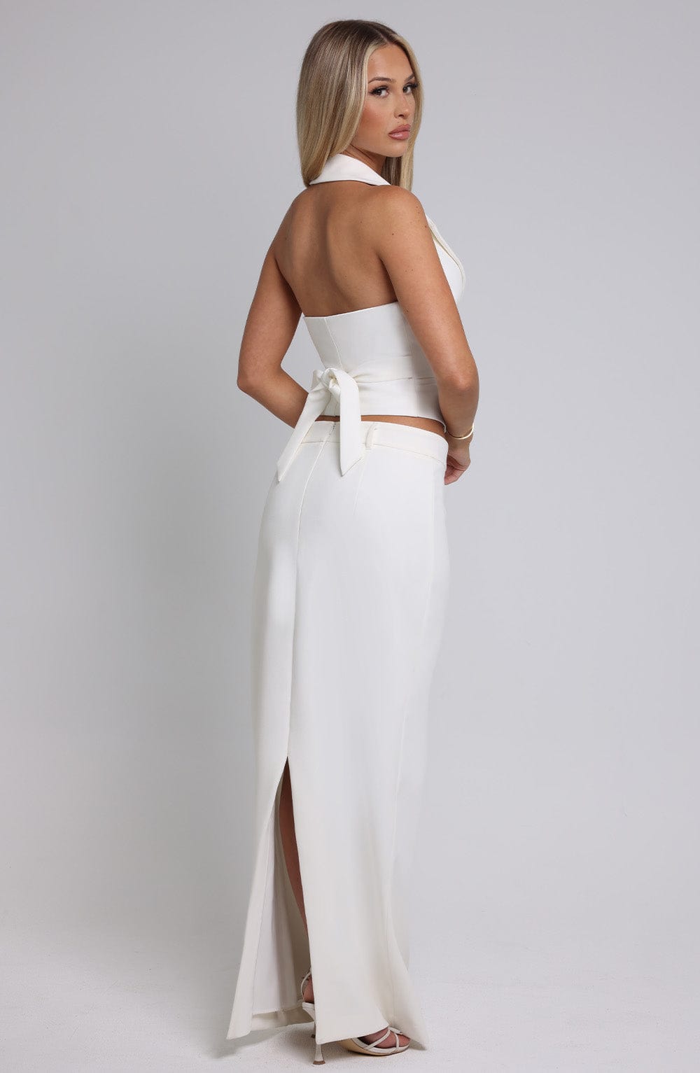 Piper Maxi Skirt - Ivory