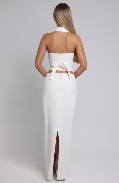 Piper Maxi Skirt - Ivory