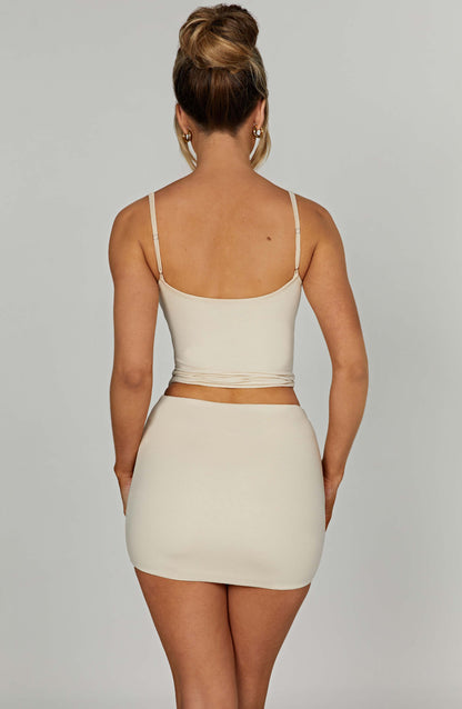 Rein Mini Skirt - Cream