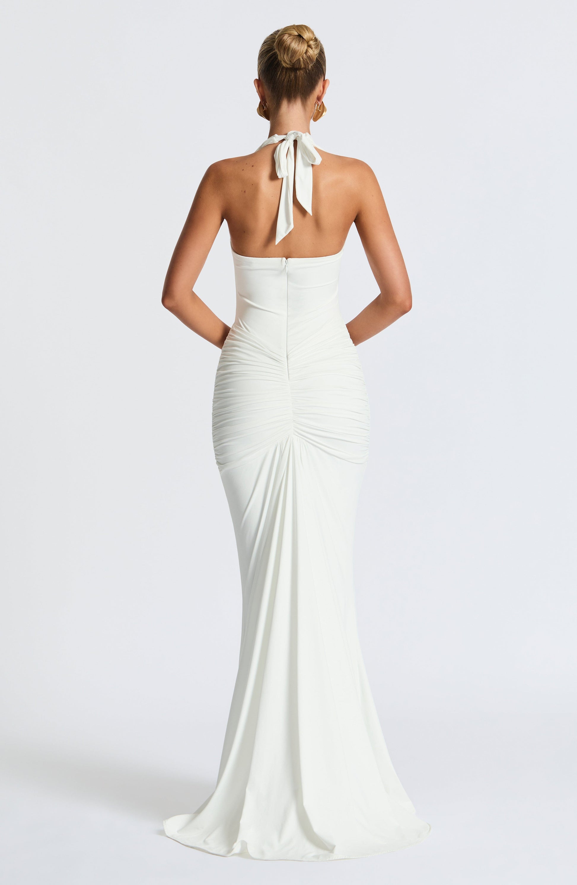 Roxane Robe Longue Blanc