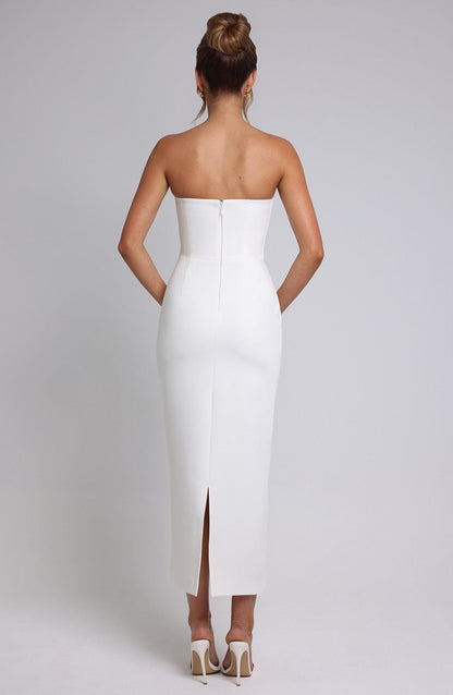 Roxanne Midaxi Dress - Ivory