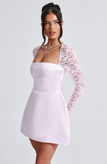 Robe courte Sadie - Blush