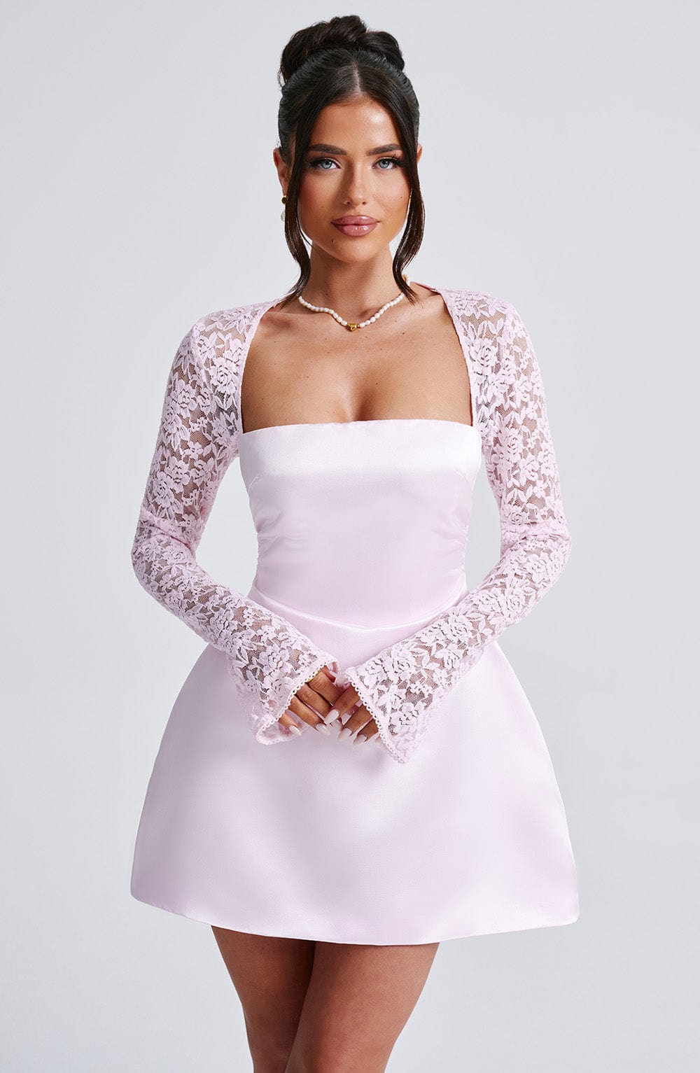 Robe courte Sadie - Blush