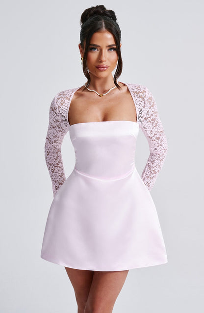 Robe courte Sadie - Blush