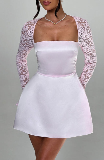 Robe courte Sadie - Blush