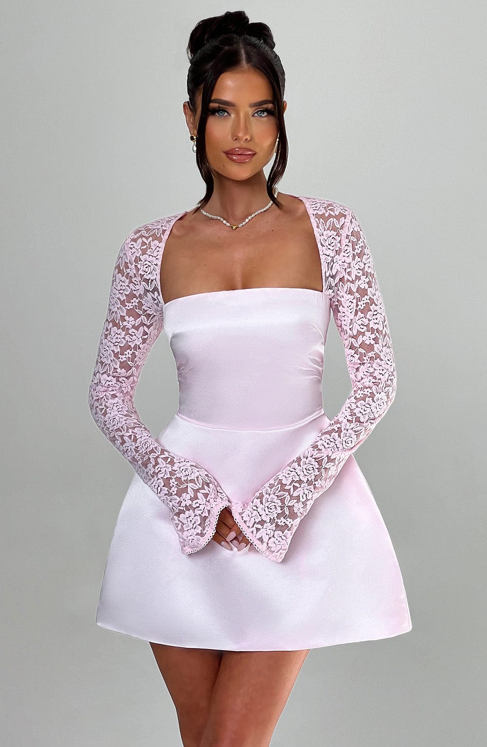 Robe courte Sadie - Blush