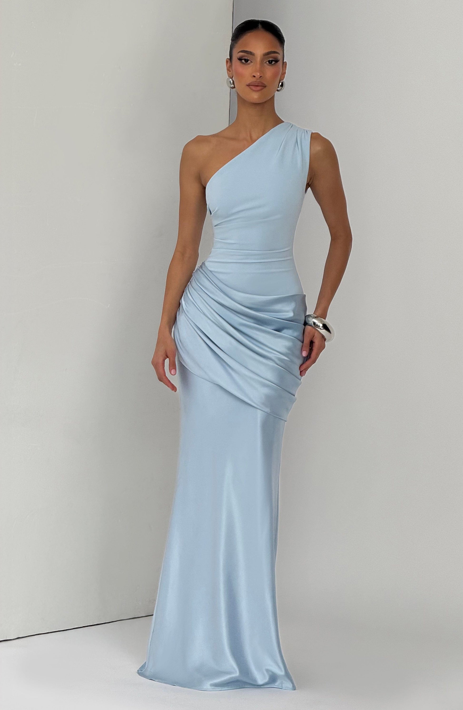 Sadona Long Dress - Glacier Blue Aurlienne Paris Sadona Long Dress - Glacier Blue Aurlienne Paris