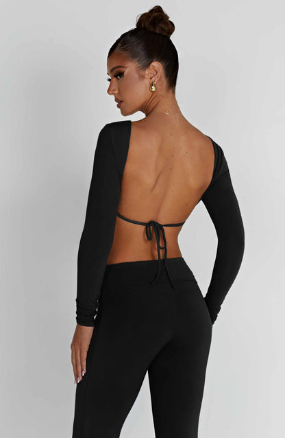 Sahra Top - Black