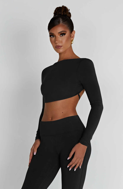 Sahra Top - Black