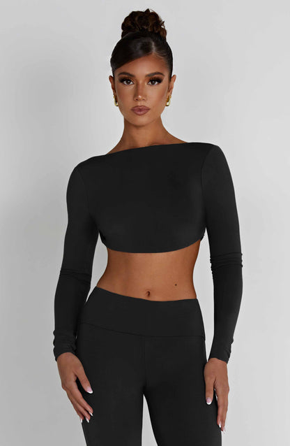 Sahra Top - Black