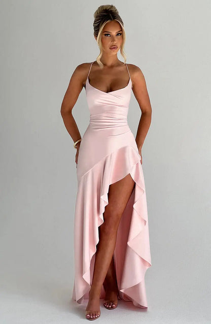 Samira Robe Longue - Blush