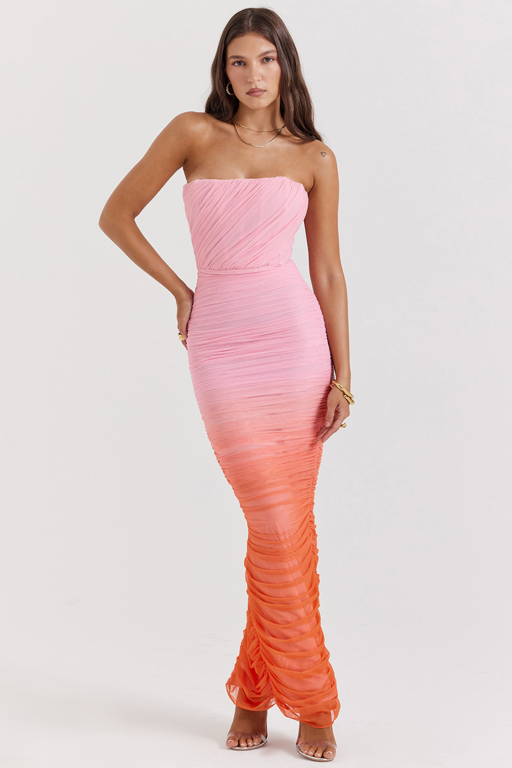 Alizée Robe Longue Dégradé