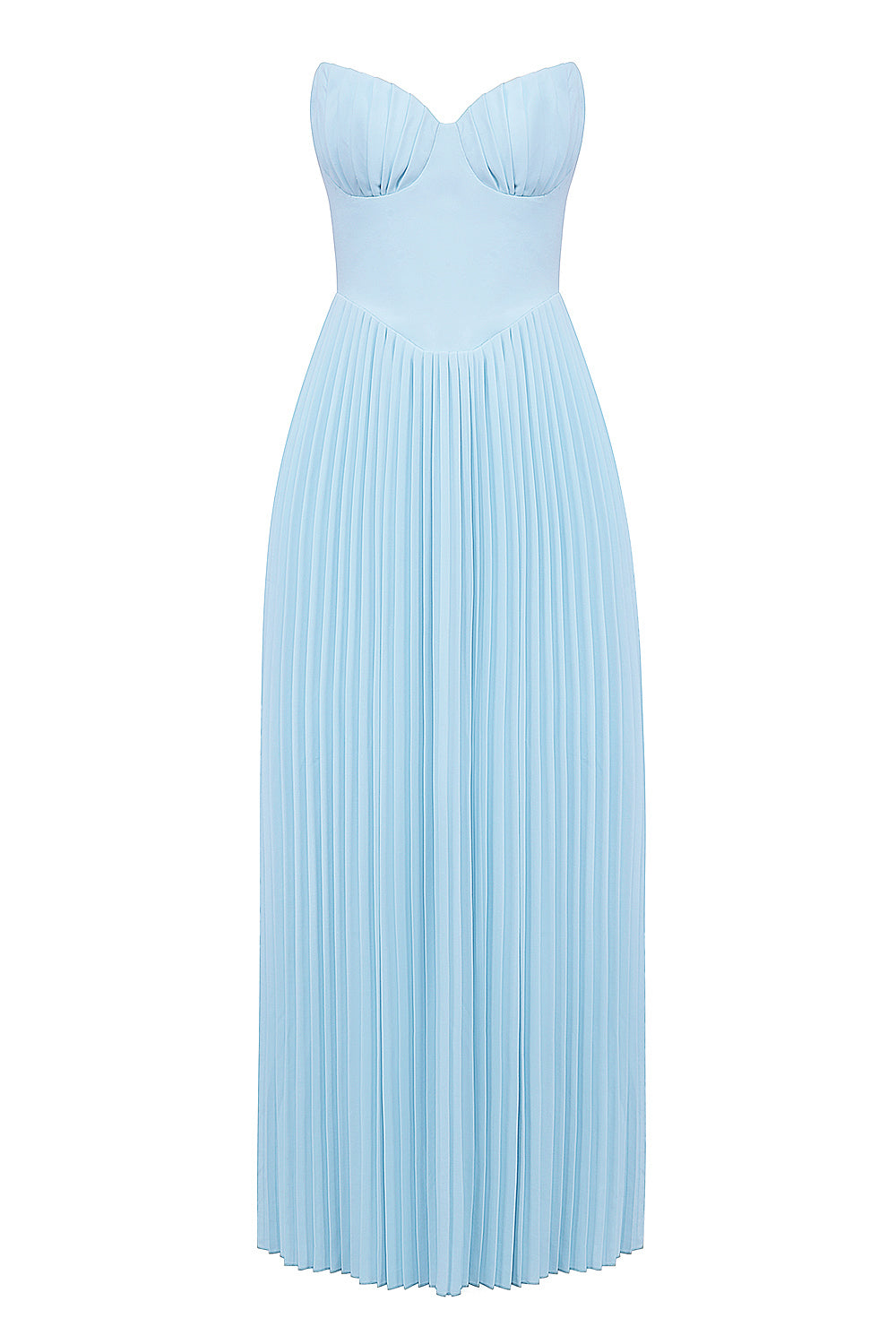 Ophélie Robe Longue Bleu Ciel