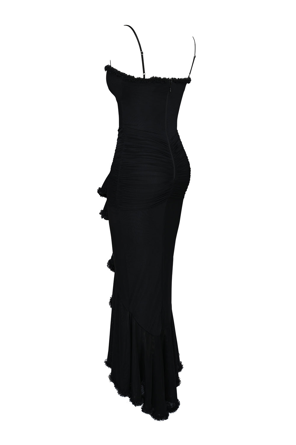 Éléonore Robe Longue Noir
