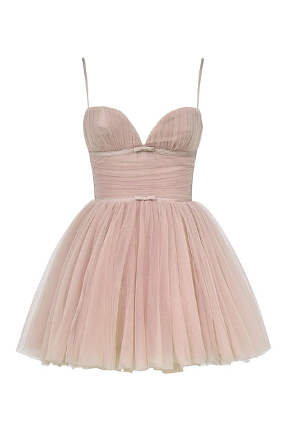 Roseline Robe Courte Rose