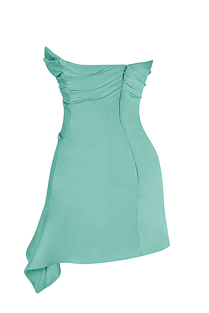 Sixtine Robe Courte Vert Jade