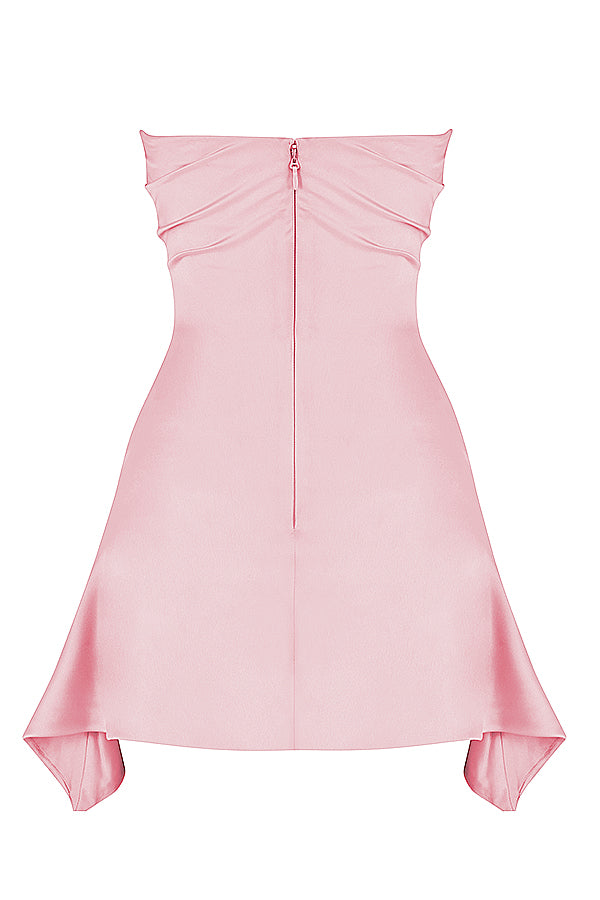 Sixtine Robe Courte Rose