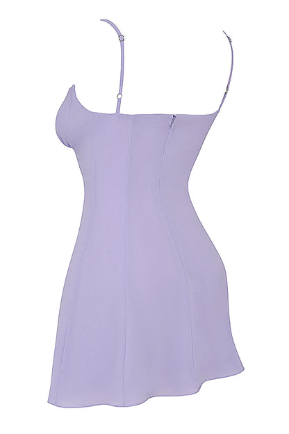 Margaux Robe Courte Violet