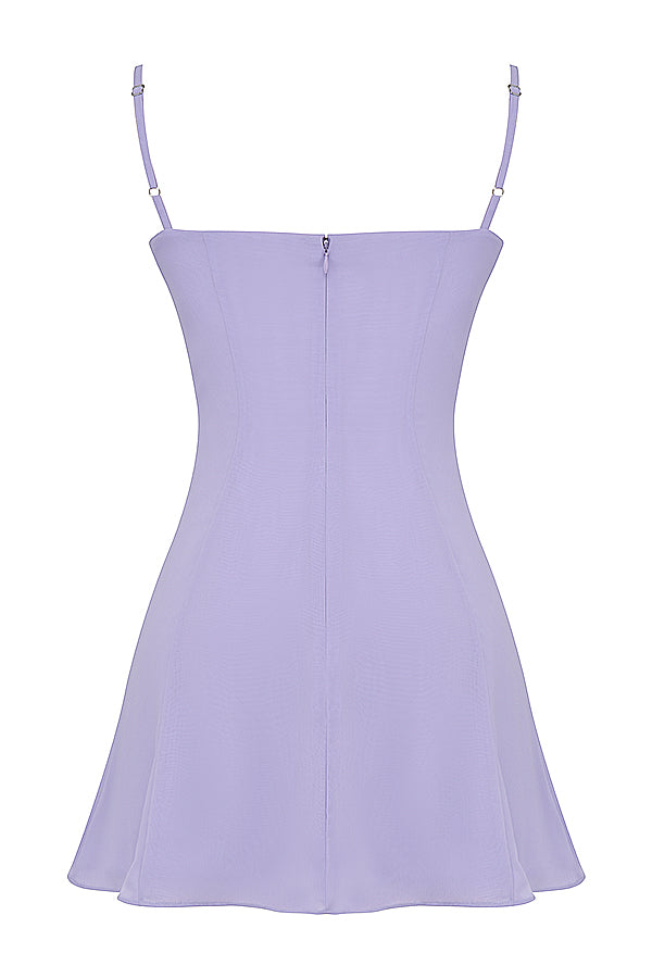 Margaux Robe Courte Violet