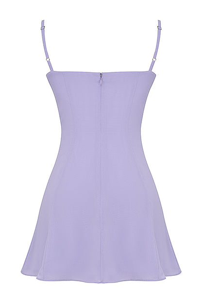 Margaux Robe Courte Violet