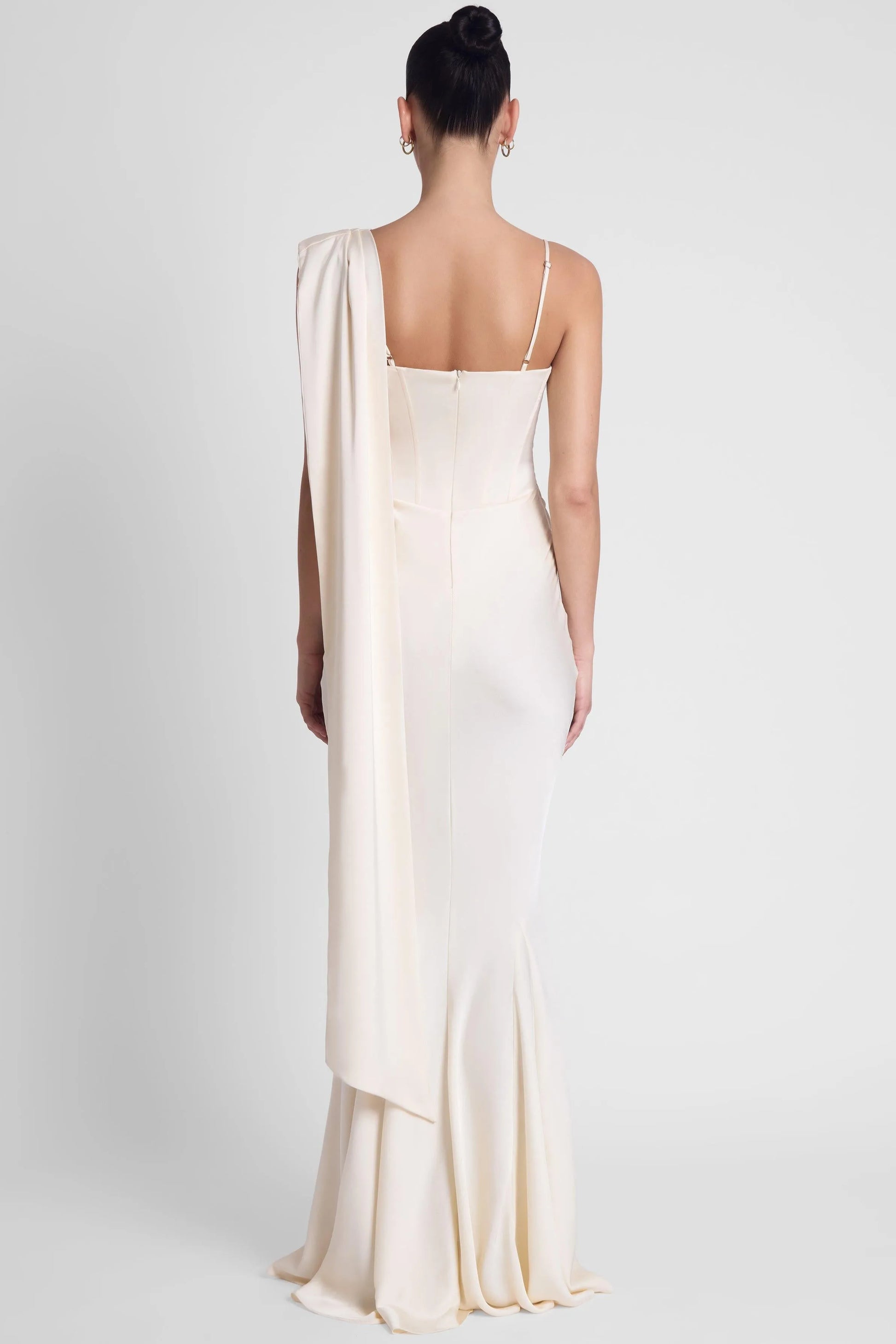 Séraphine Robe Longue — Ivoire
