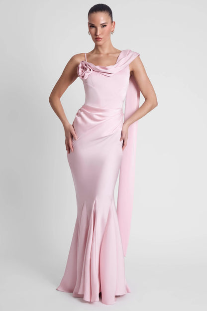 Séraphine Robe Longue — Rose