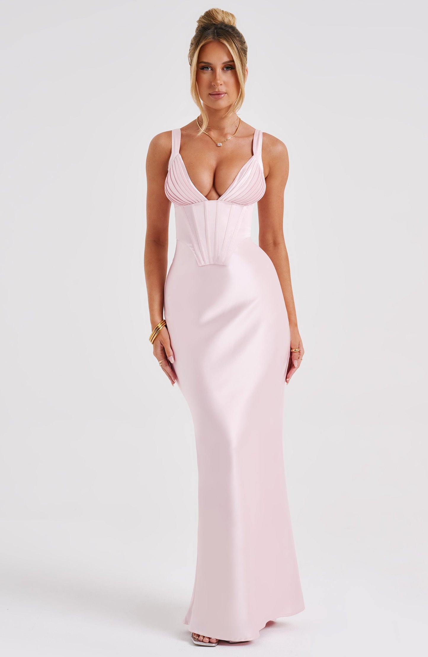 Robe longue Shae - Blush