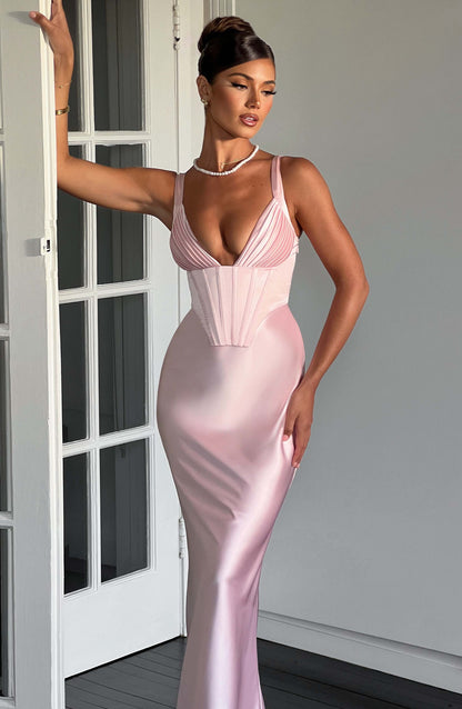 Robe longue Shae - Blush