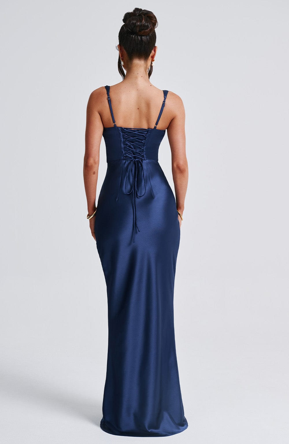 Robe longue Shae - Bleu marine