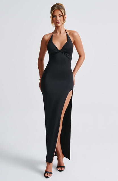 Siaira Maxi Dress - Black